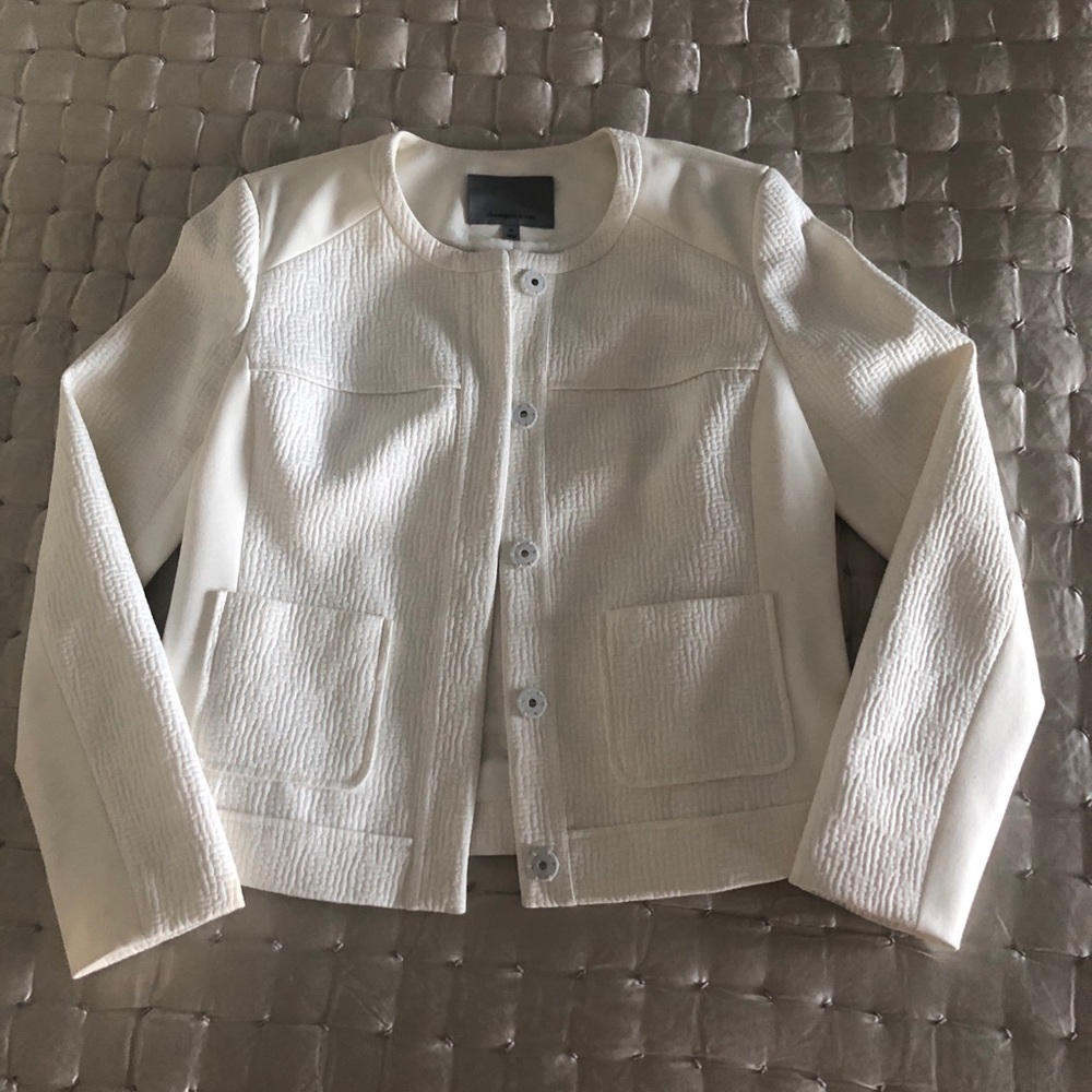 Classiques Entier Knit Jacket in Winter White